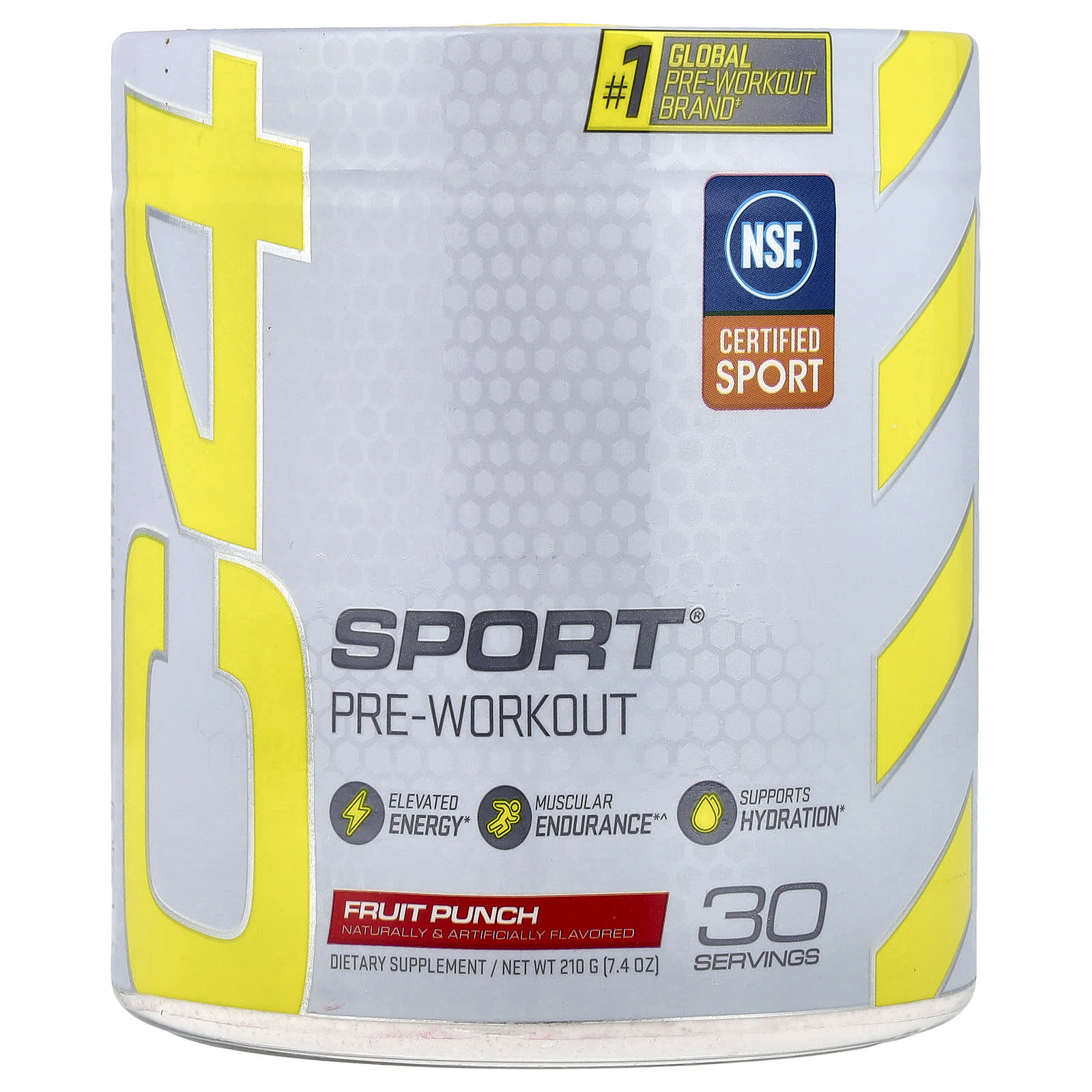 Предтренировочный комплекс C4 / Cellucor C4 Sport®, вкус Fruit Punch, 210 г