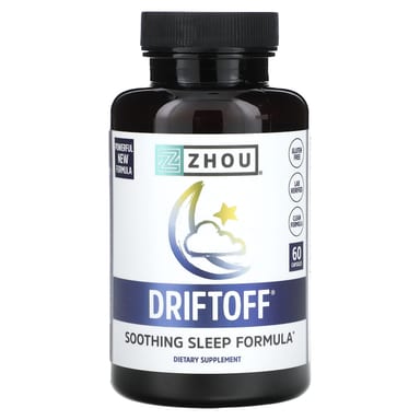 Комплекс Zhou Nutrition Driftoff Soothing Sleep, 60 капсул