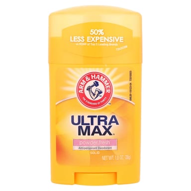 Антиперспирант Arm & Hammer UltraMax™ Deodorant Powder Fresh, оттенок Solid, 28 г, порошок