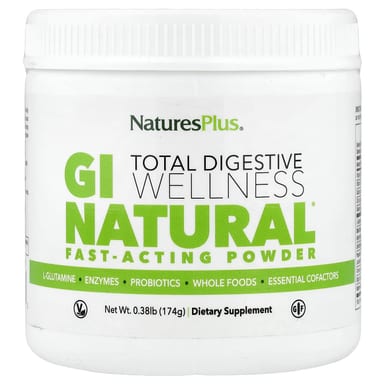 Порошок NaturesPlus GI Natural® Fast-Acting, 174 г, 0.