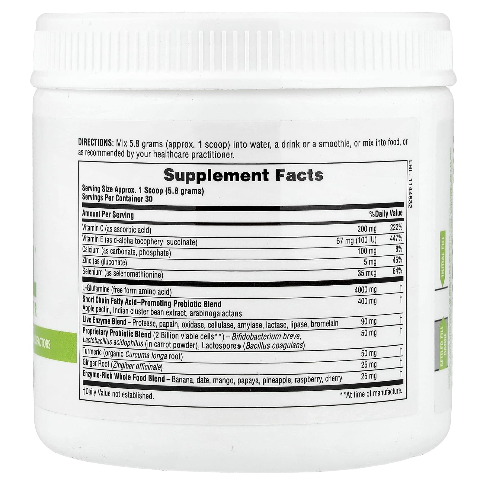 Порошок NaturesPlus GI Natural® Fast-Acting, 174 г, 0. — фото 2