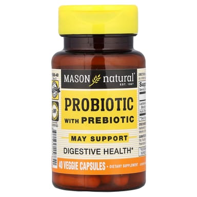 Пребиотик Mason Natural Probiotic, 40 растительных капсул