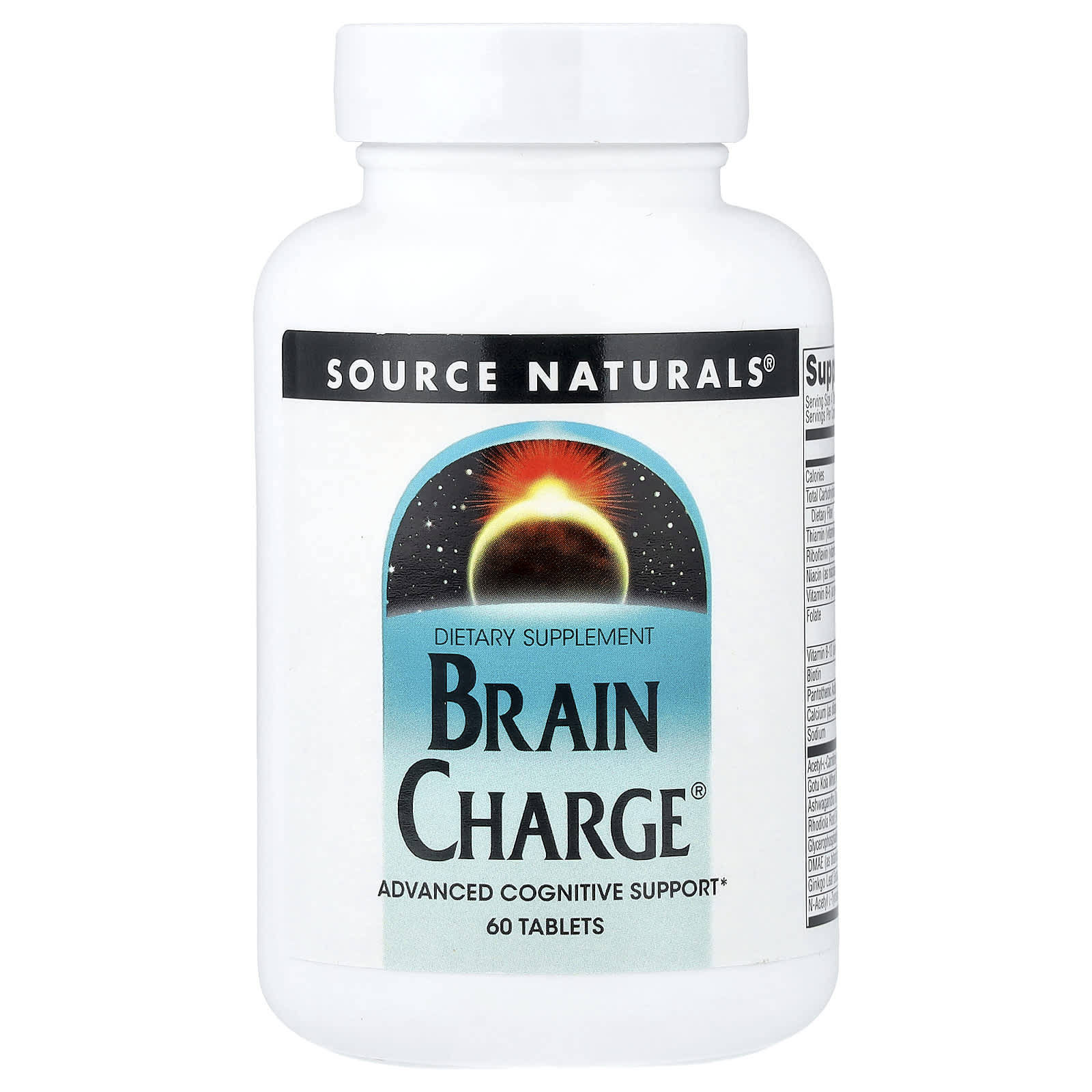 Комплекс Brain Charge Source Naturals®, 60 таблеток