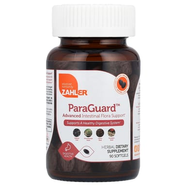 Комплекс ParaGuard Zahler™ Advanced Intestinal Flora Support, 90 мягких капсул