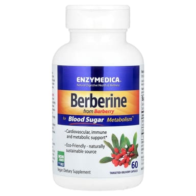 Берберин Enzymedica 60 Targeted-Delivery Capsules, капсулы