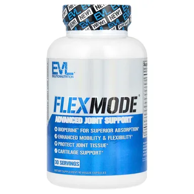 Фото товара: Поддержка суставов EVLution Nutrition FlexMode® Advanced Joint, 90 растительных капсул