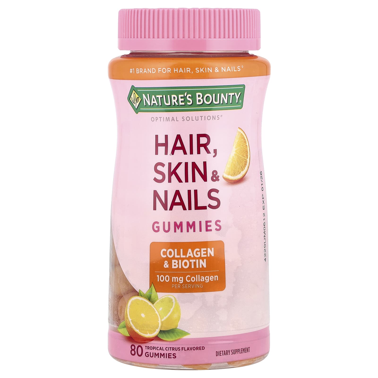Жевательные конфеты Nature's Bounty, 80 жевательных с тропическим цитрусом