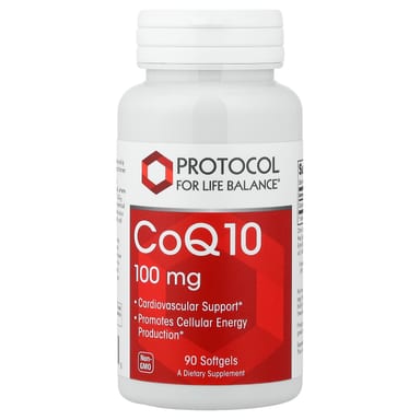 Коэнзим Q10 Protocol for Life Balance, 100 мг, 90 мягких капсул