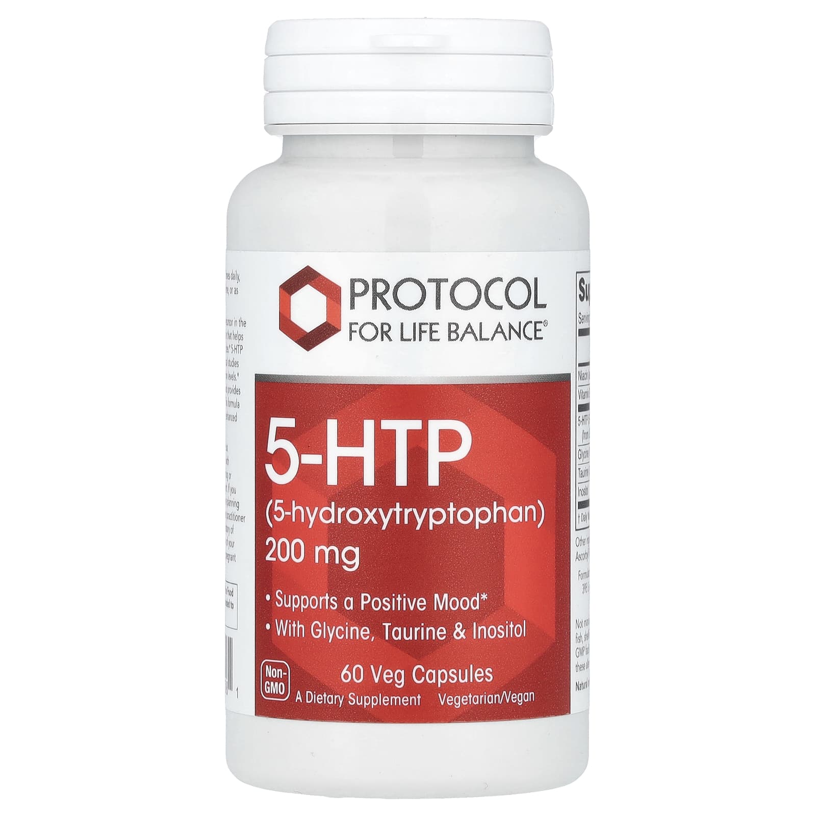 5-HTP Protocol for Life Balance 5-HTP, 60 растительных капсул