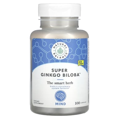 Гинкго билоба Natural Balance Super, 100 капсул