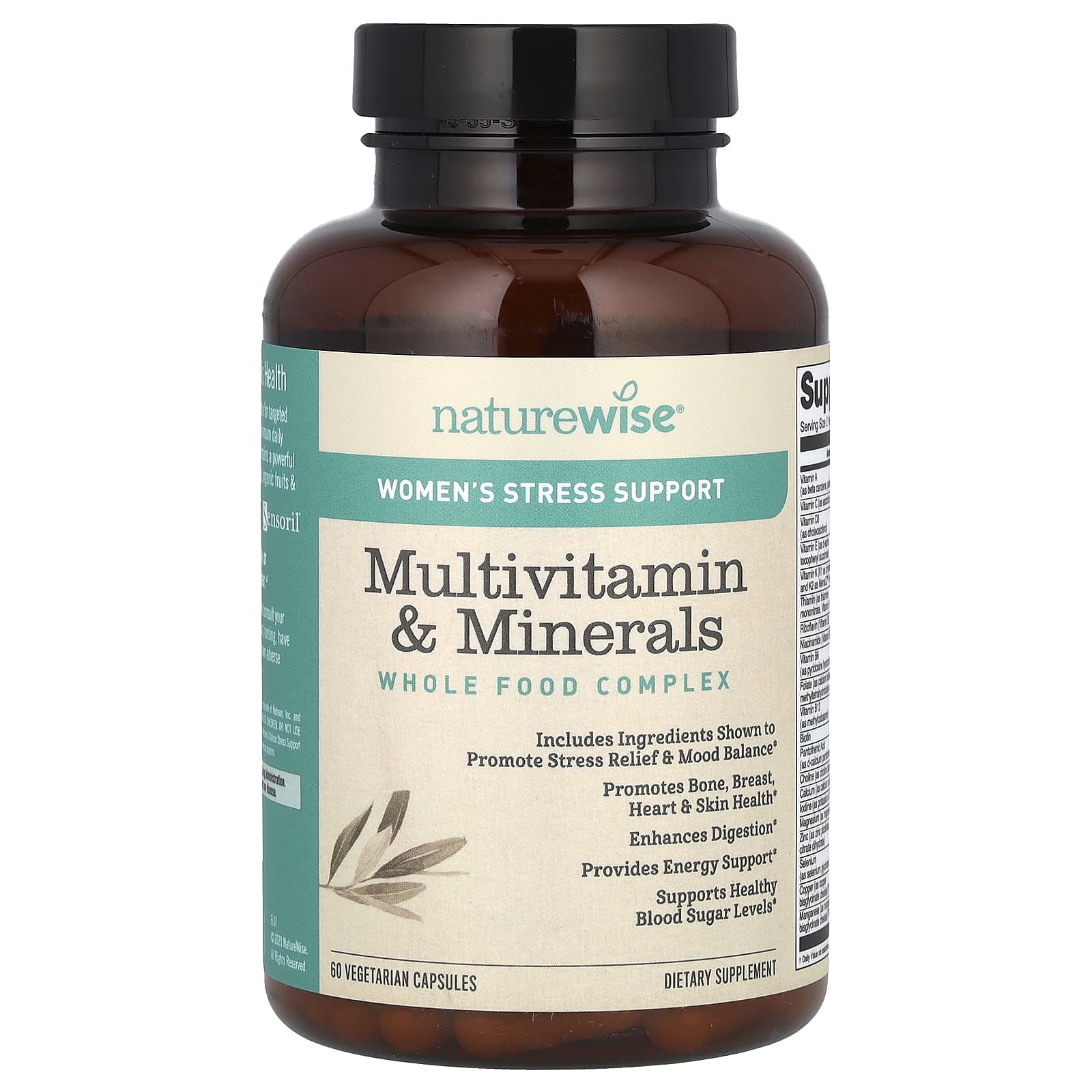 Мультивитамины NatureWise Women's & Minerals, 60 растительных капсул