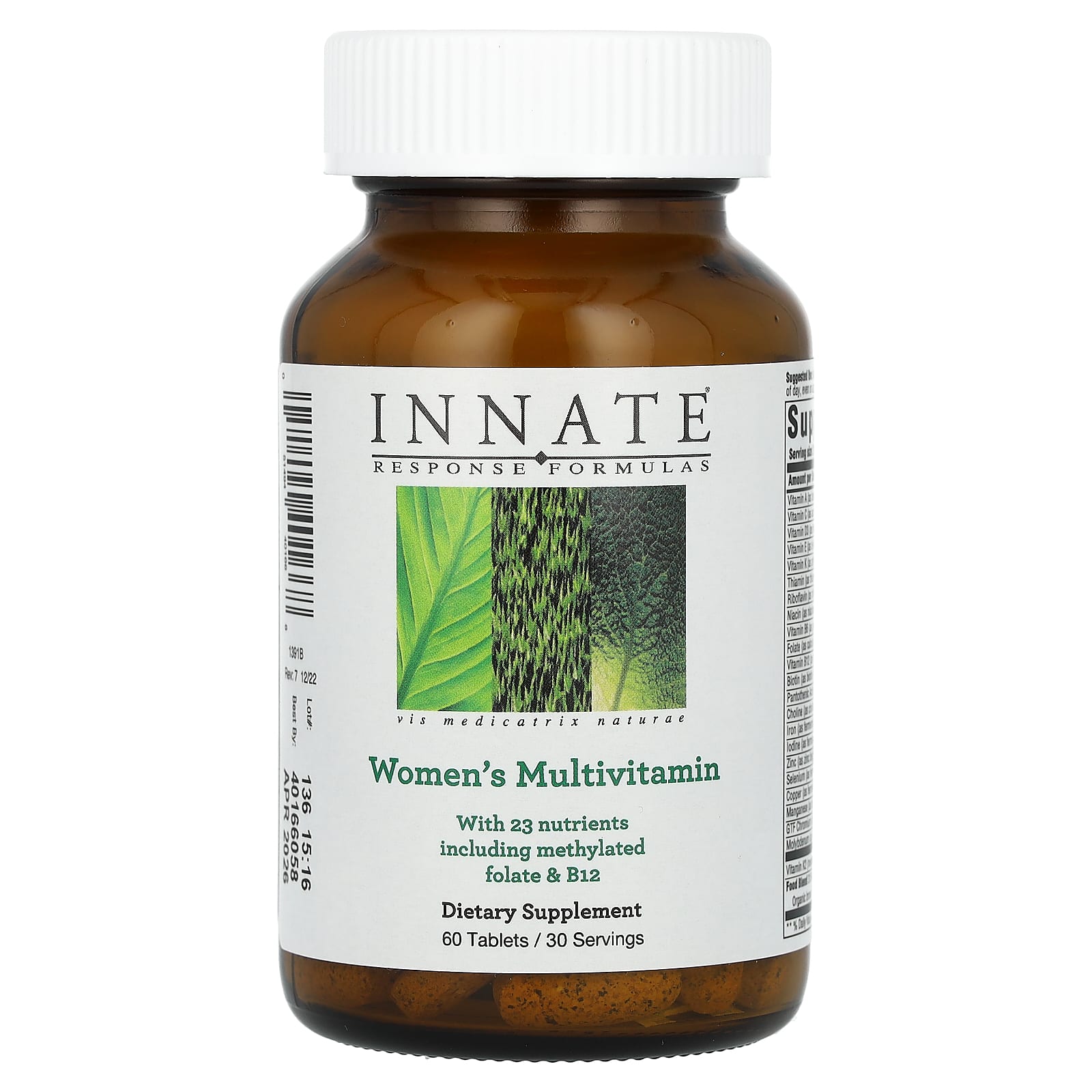 Мультивитамины Innate Response Formulas Women's, 60 таблеток