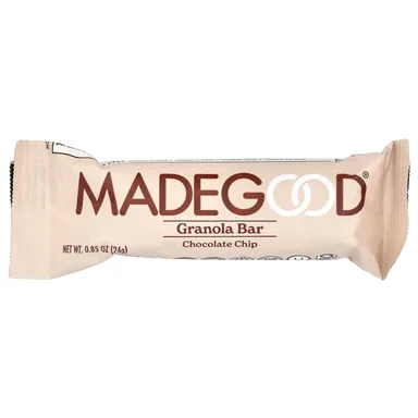 Фото товара: Шоколад MadeGood Granola Bars, вкус «шоколадная крошка», 24 г, 6 шт., батончик