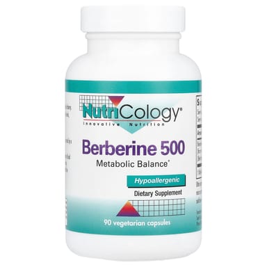 Берберин Nutricology 500, 500 мг, 90 растительных капсул