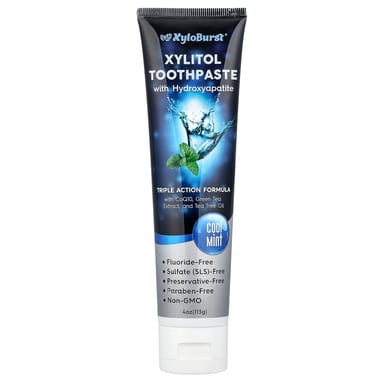 Зубная паста Xyloburst Xylitol with Hydroxyapatite Cool Mint, 113 г