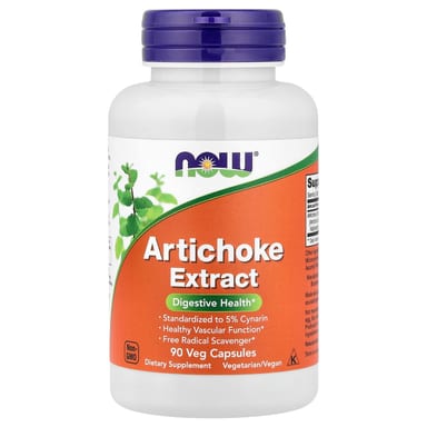 Артишок NOW Foods Extract, 450 мг, 90 растительных капсул