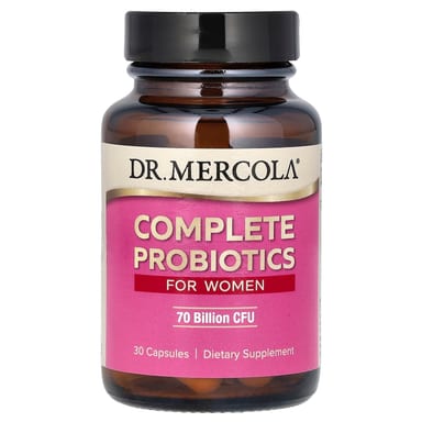 Пробиотик Dr. Mercola Complete for Women, 70 млрд КОЕ, 30 капсул
