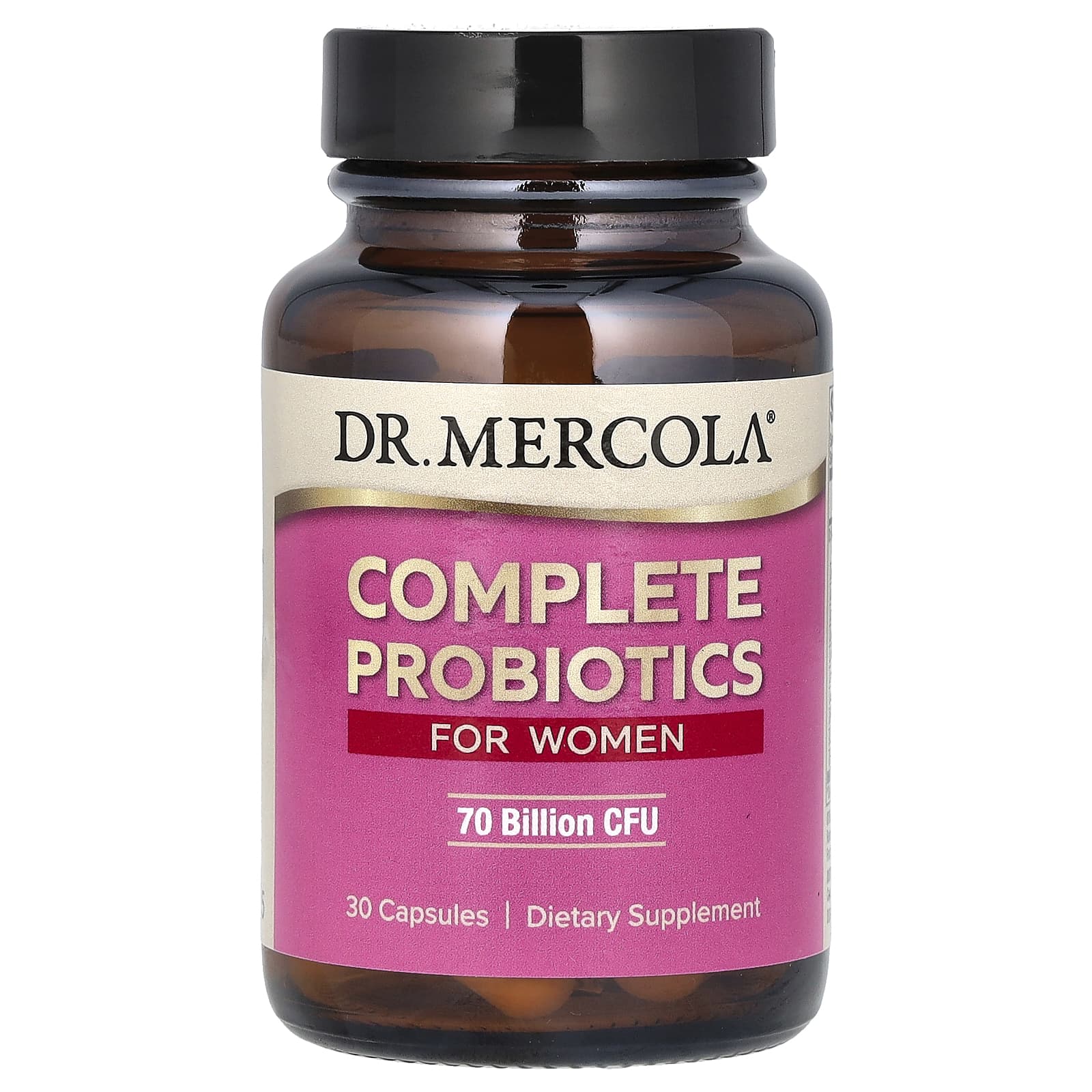 Пробиотик Dr. Mercola Complete for Women, 70 млрд КОЕ, 30 капсул