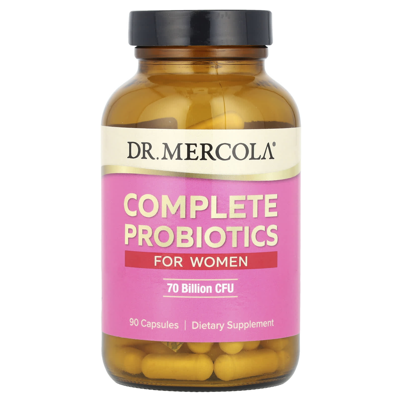 Пробиотик Dr. Mercola Complete for Women, 70 млрд КОЕ, 90 капсул