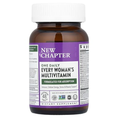 Женские мультивитамины New Chapter One Daily Every Woman's™ Multivitamin, 48 растительных таблеток