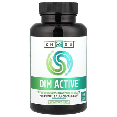 DIM Zhou Nutrition Active™ With Activated Broccoli Extract, 60 растительных капсул