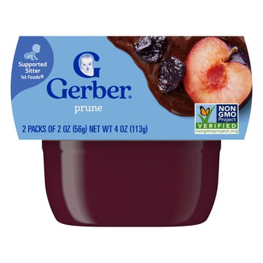 Детское питание Gerber, 1st Foods®, слива, 2 упаковки по 56 г