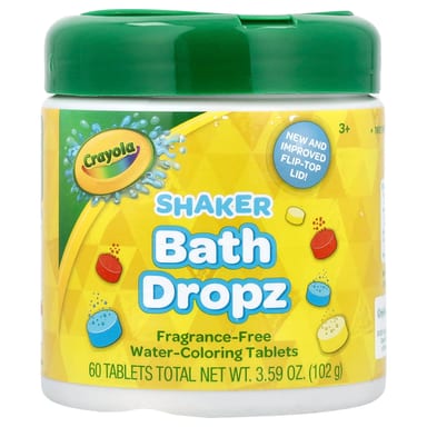 Шипучие таблетки Crayola, 60 таблеток