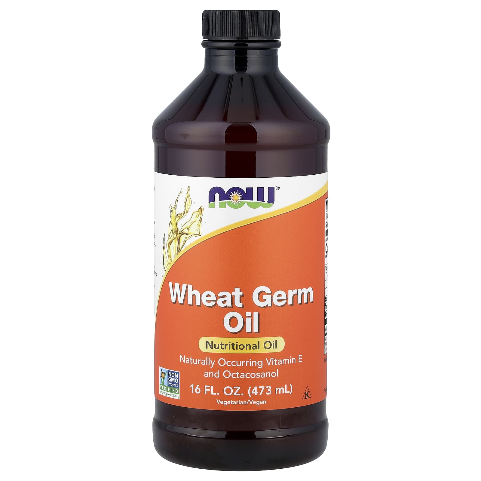 Масло NOW Foods Wheat Germ, 473 мл