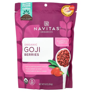 Ягоды годжи Navitas Organics Organic, 454 г