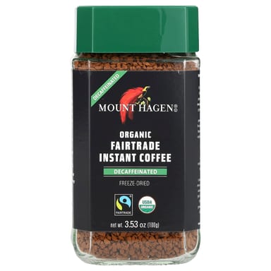 Растворимый кофе Mount Hagen Organic Fairtrade, оттенок Decaffeinated, 100 г