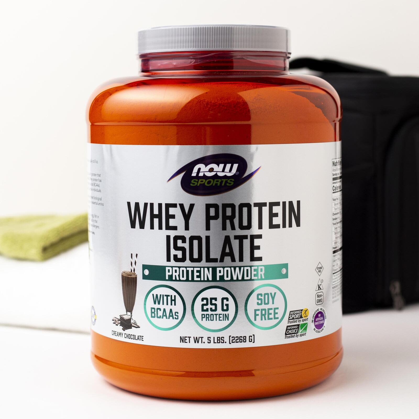 Сывороточный протеин NOW Foods Sports Isolate, вкус Creamy Chocolate, 268 г — фото 6