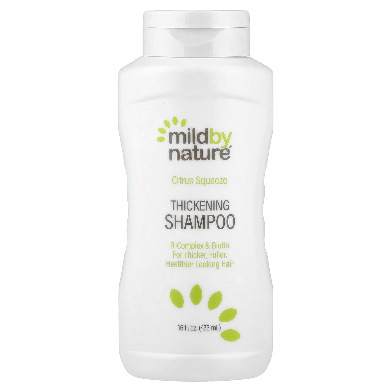 Комплекс витаминов B Mild By Nature Thickening Shampoo B-Complex Biotin Citrus Squeeze, 473 мл — фото 7