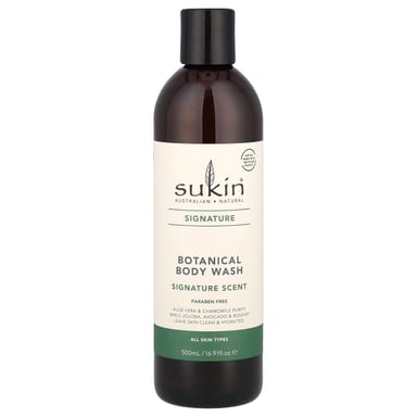Гель для душа Sukin Signature Botanical, 500 мл