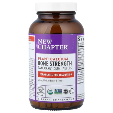 Комплекс Bone Strength New Chapter Take Care™ 270 Vegetarian Slim Tablets, таблетки