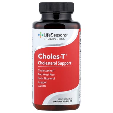 Choles-T® LifeSeasons, 90 вегетарианских капсул