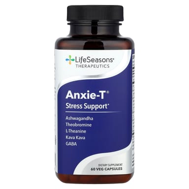 Комплекс для поддержки при стрессе LifeSeasons Anxie-T®, 60 растительных капсул
