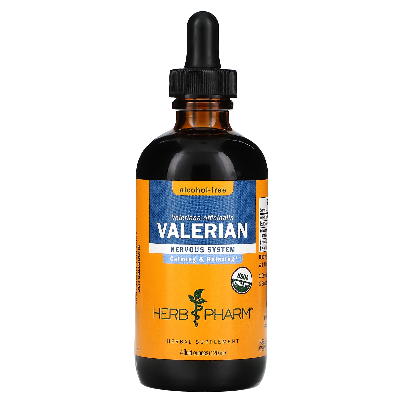 Корень валерианы Herb Pharm, 120 мл