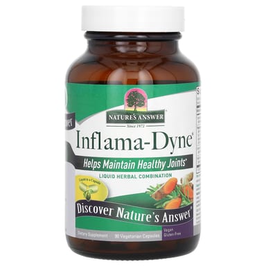 Инфлама-Дайн Nature's Answer, 90 вегетарианских капсул