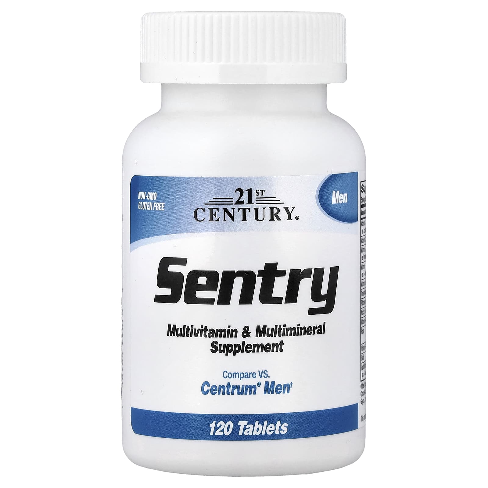 Мультивитамины 21st Century Sentry Men & Multimineral Supplement, 120 таблеток