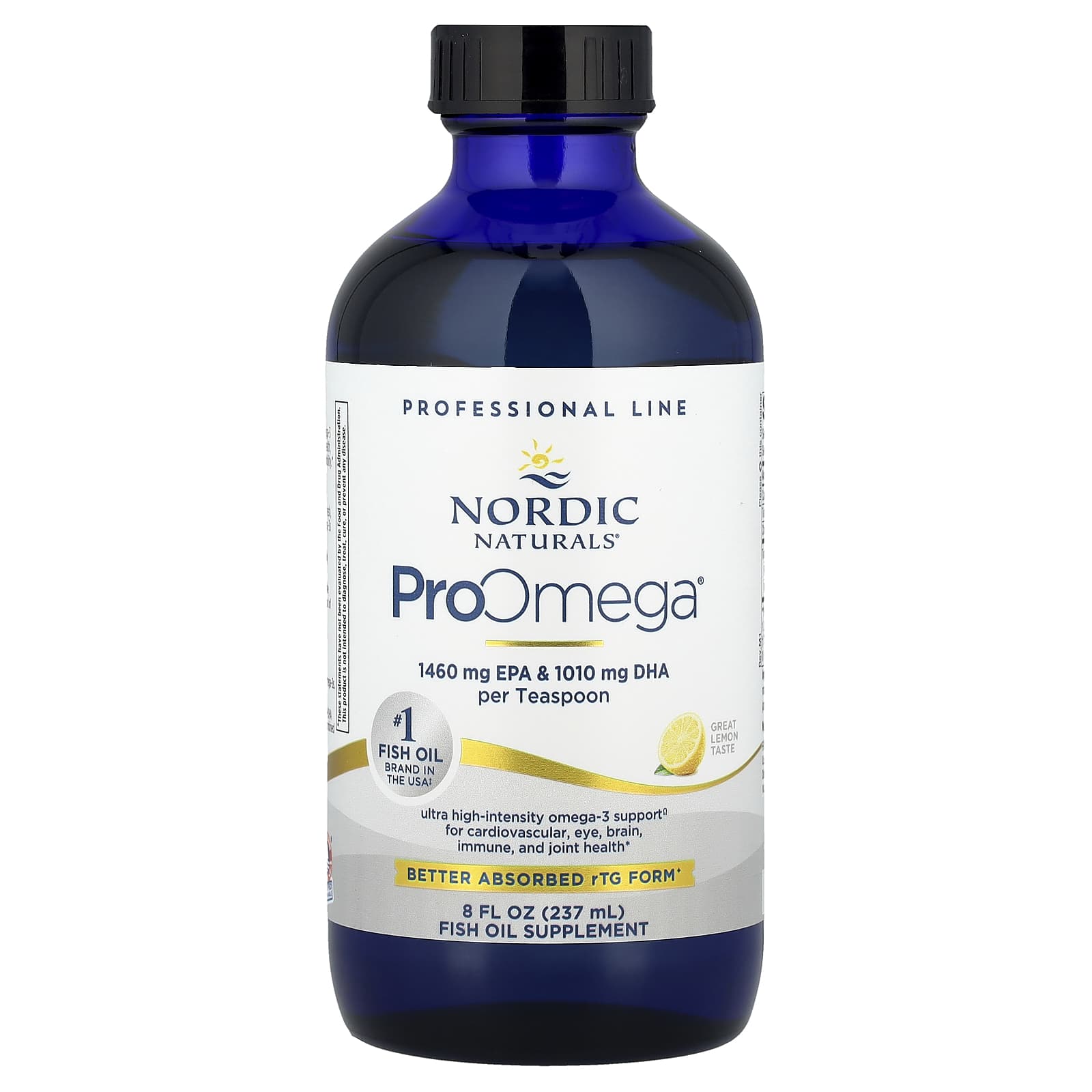 Омега-3 Nordic Naturals, 2,840 мг, 8 fl oz (237 мл)