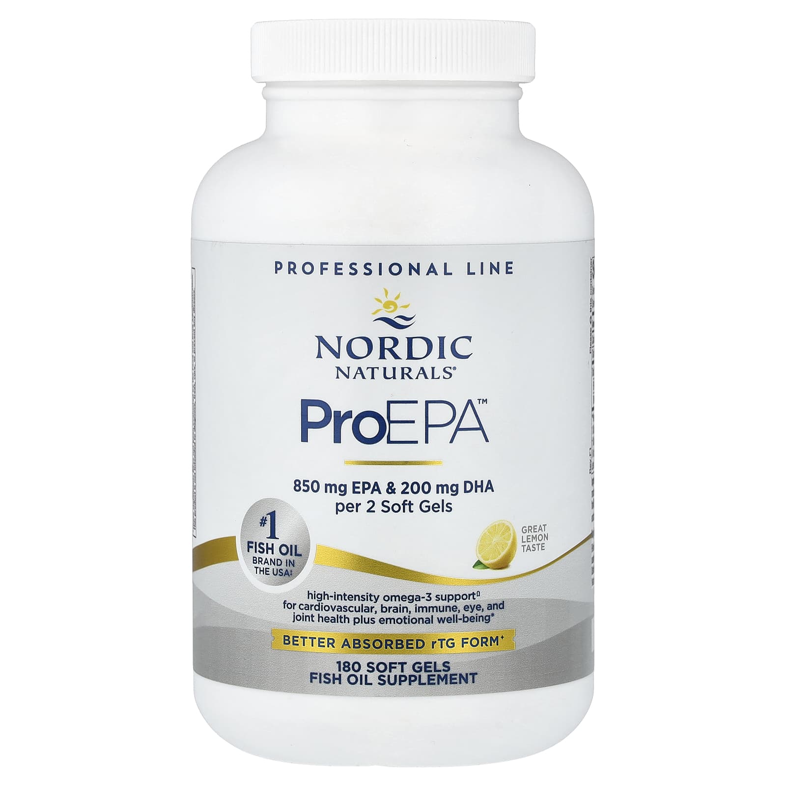 Продукт Omega-3 Nordic Naturals, 180 мягких капсул