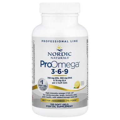 Продукт Омега-3-6-9 Nordic Naturals, 120 мягких капсул