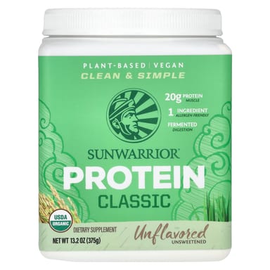 Протеин Sunwarrior Classic, без вкуса, 375 г