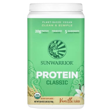 Протеин Sunwarrior Classic, вкус Vanilla, 750 г, 1.