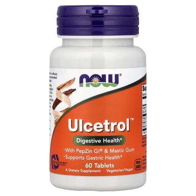 Комплекс Ulcetrol NOW Foods™, 60 таблеток
