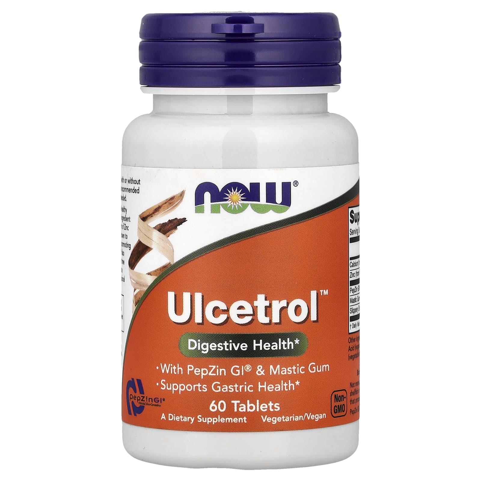 Комплекс Ulcetrol NOW Foods™, 60 таблеток