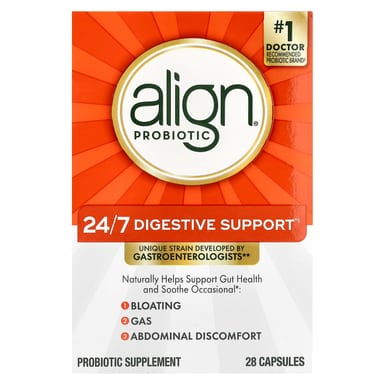 Добавка Align Probiotics 24/7 Digestive Support Probiotic, 28 капсул