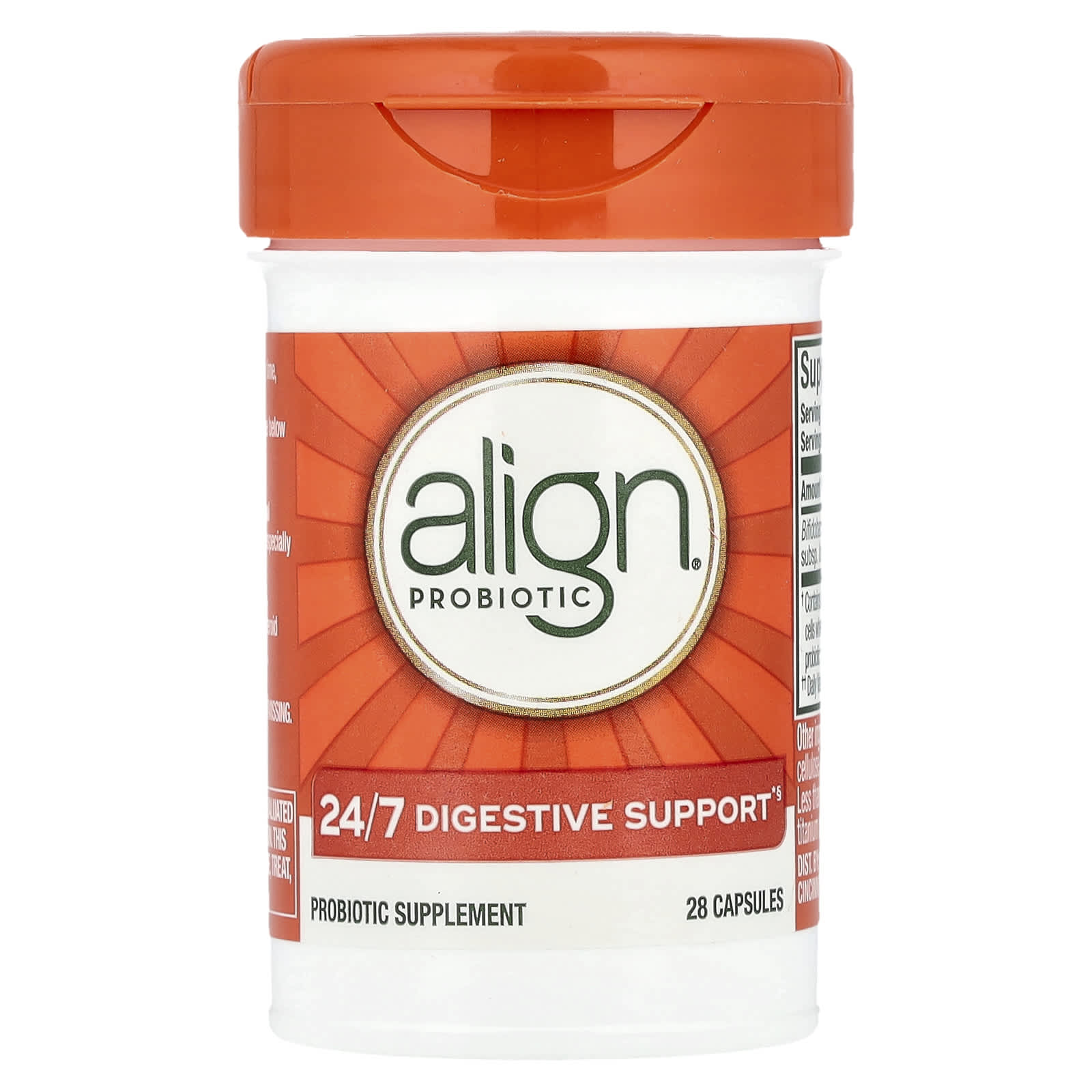 Добавка Align Probiotics 24/7 Digestive Support Probiotic, 28 капсул — фото 2