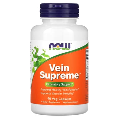 Комплекс для вен Vein Supreme NOW Foods, 90 растительных капсул