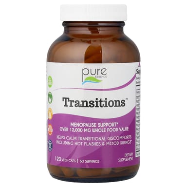 Поддержка менопаузы Pure Essence, 120 вегетарианских капсул